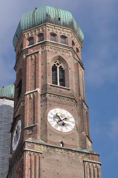 Мюнхен, Фрауенкирхе. Кафедральный собор.